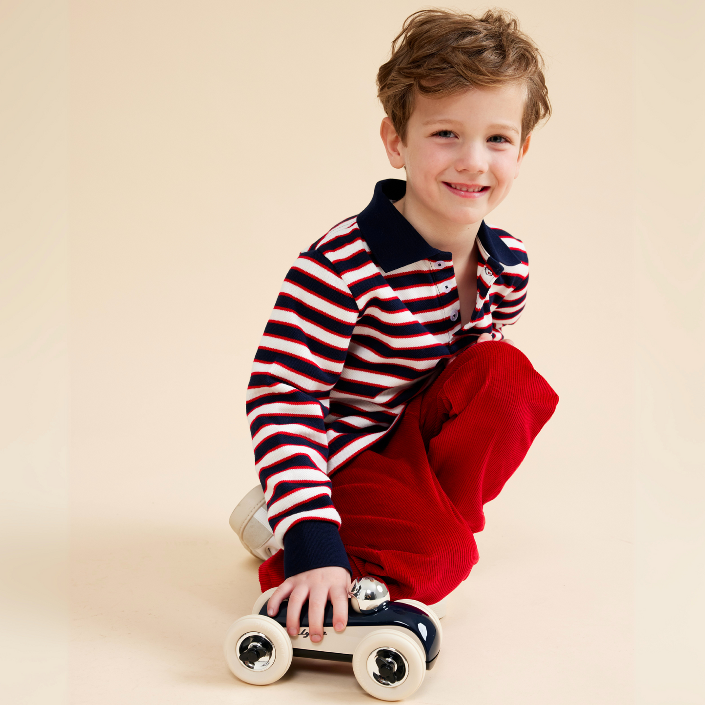 Long Sleeve Polo T-Shirt