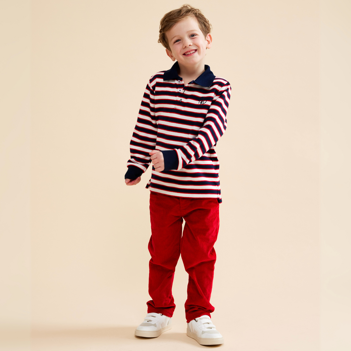 Long Sleeve Polo T-Shirt