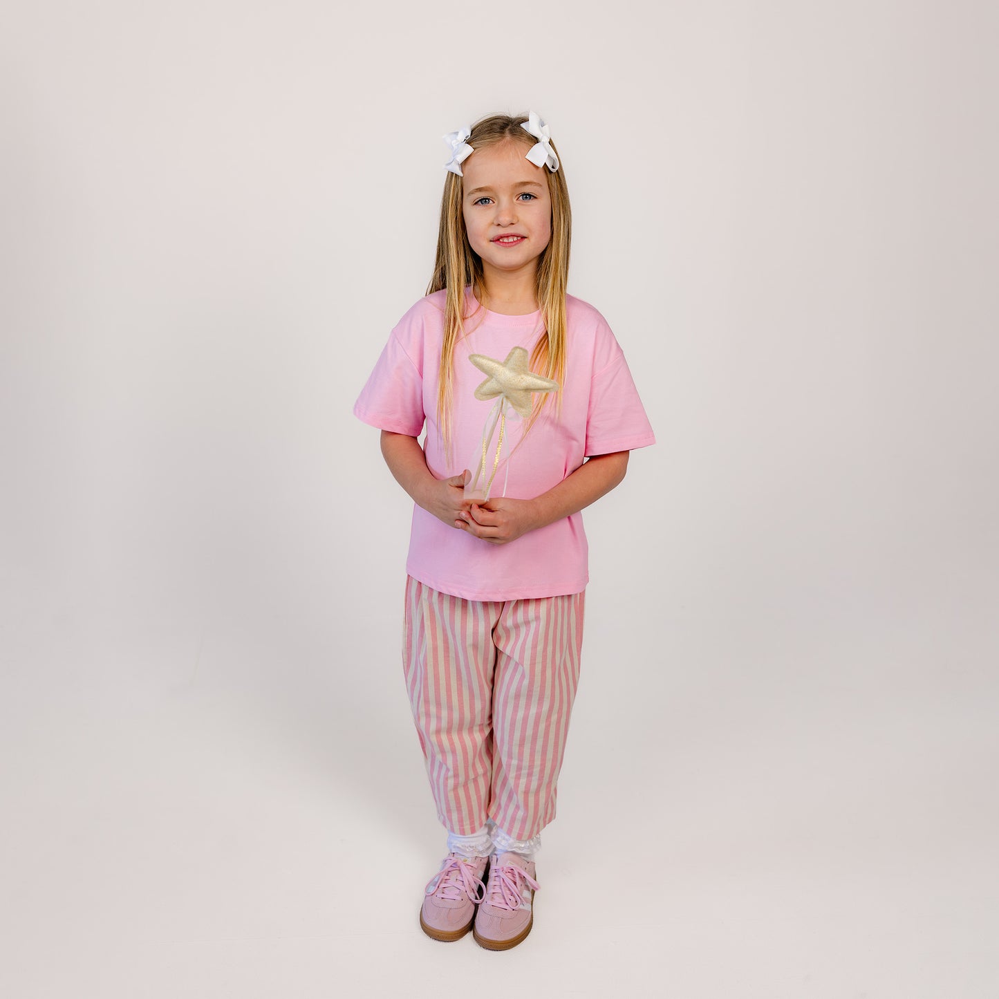 Vintage Stripe Cotton Summer Pant
