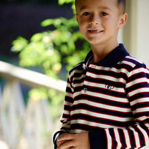 Long Sleeve Polo T-Shirt