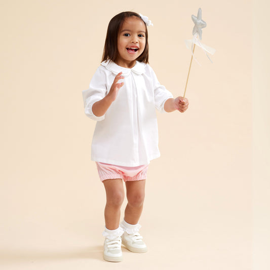 Collared Shirt and Bubble Shortie Bundle