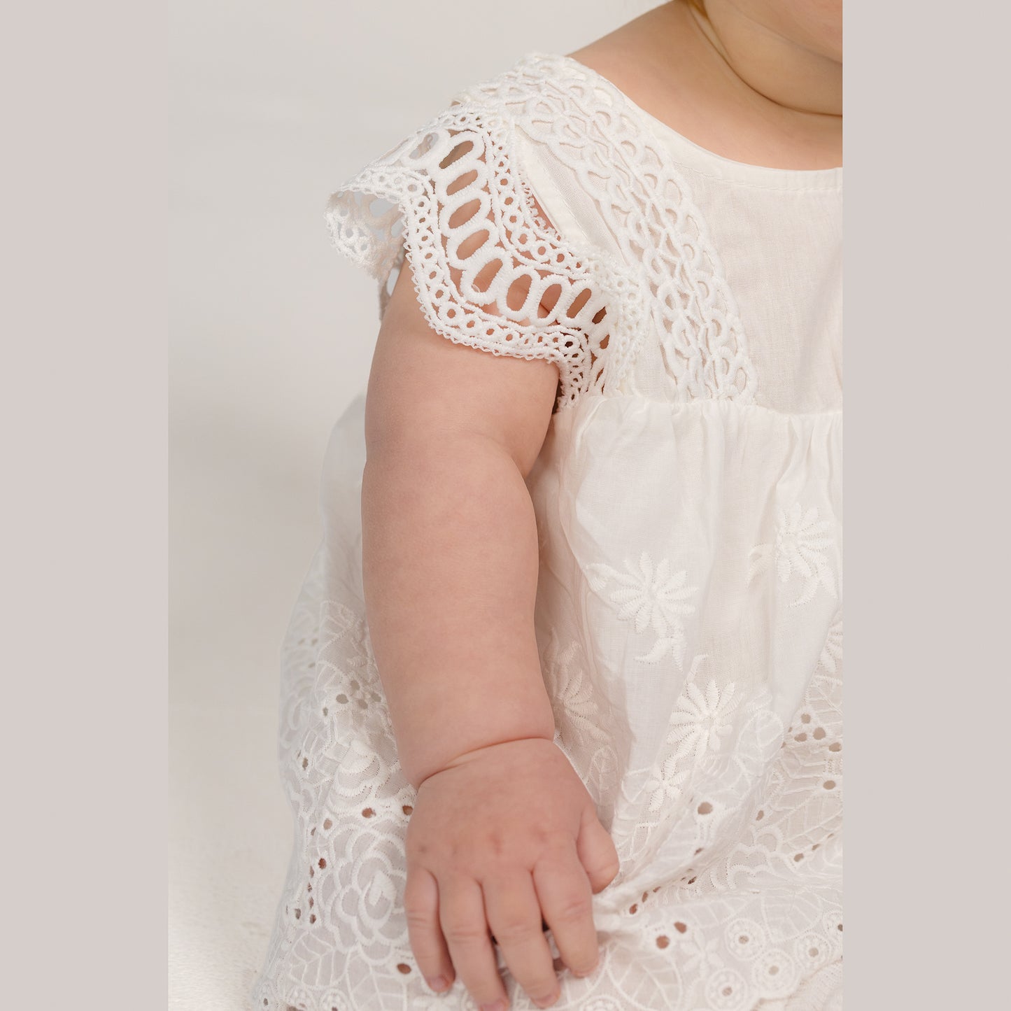 Broderie Lace Romper