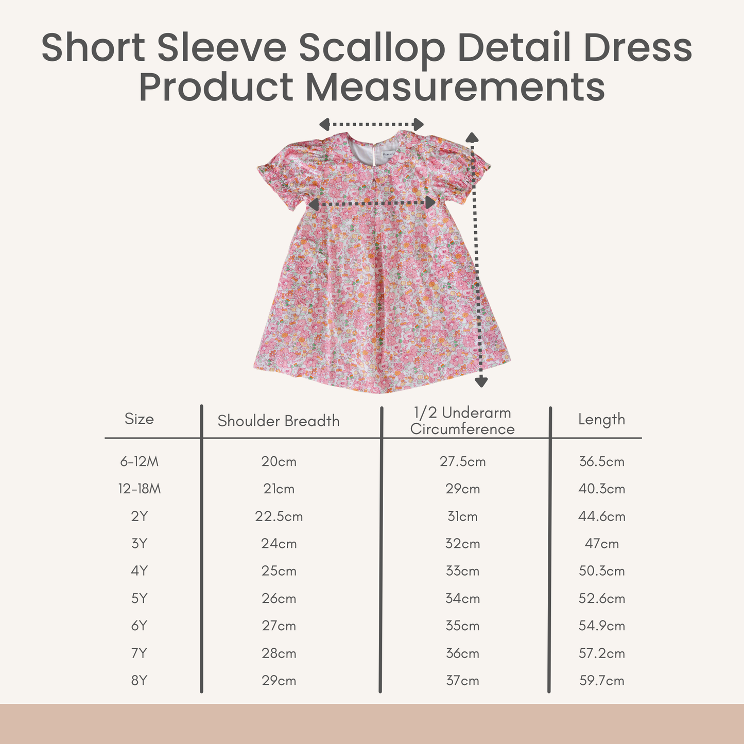 Short Sleeve Scallop Detail Dress and Heritage Knit Cardigan Bundle